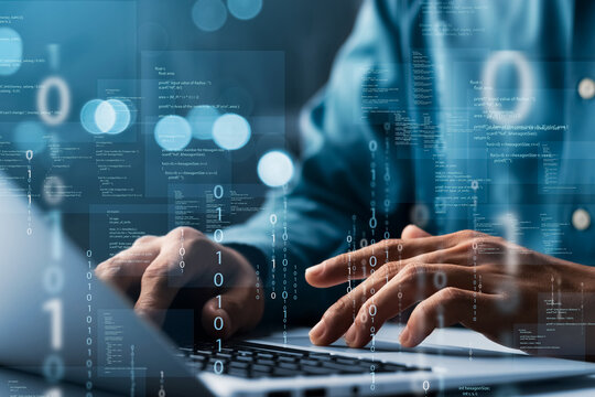 Abstrakte Darstellung von fließenden Linien